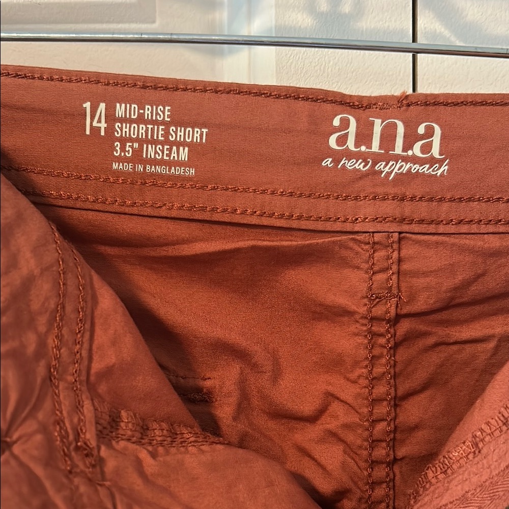 Men's Rust Shorts - Picture 2 of 3